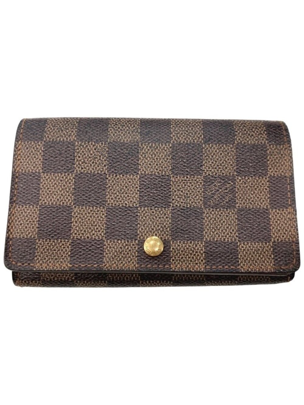 Louis Vuitton Porte Monnaie Billets Tresor Damier Bifold Wallet Canvas